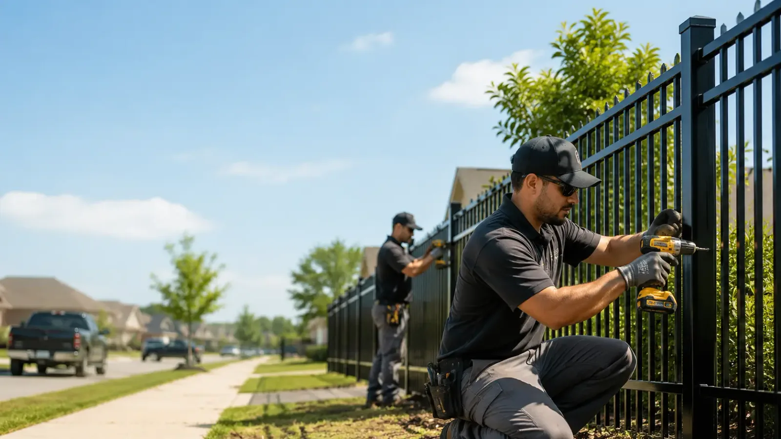Metal Fence Installation in Atlanta, MO